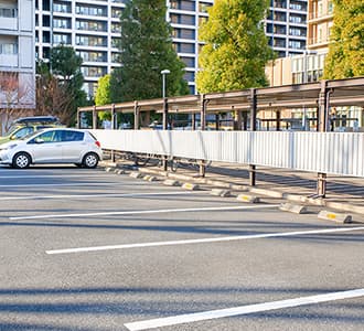 駐車場清掃